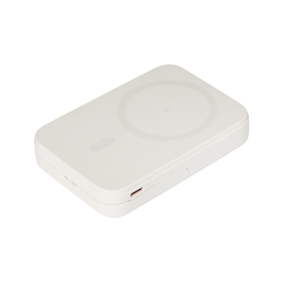 Внешний аккумулятор Юнион PD (Union PD) 10000mAh с функцией беспроводной зарядки 15W, белый