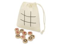 Деревянная игра в крестики-нолики в мешочке Whorl