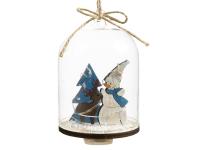 Новогоднее украшение Новый год в колбе