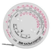 Рулетка Tools Healthy Lifestyle, 1,5 метра белая пластиковая, с мягкой лентой