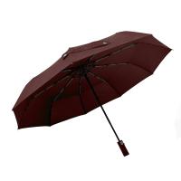 Зонт складной автоматический Forest Lotus, бордовый