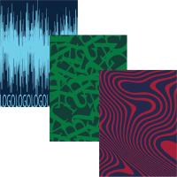 Плед на заказ Tricksy Net Grand, 2 цвета, XL