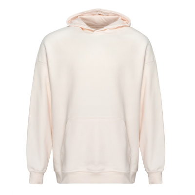 New Gen толстовка-кенгуру (худи) оверсайз велюр 350 г/м2 молочный XS