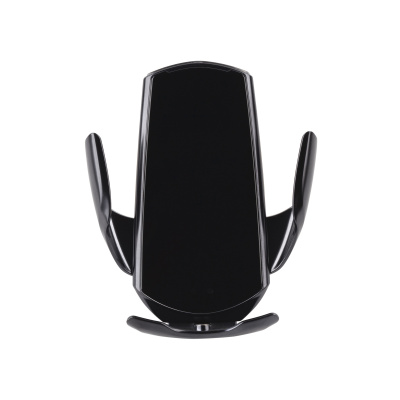 Автомобильное сенсорное беспроводное (15W) зарядное устройство "Titan" с набором переходников для магнитной зарядки, с подсветкой логотипа Автомобильное сенсорное беспроводное (15W) зарядное устройство "Titan" с набором переходников для магнитной зарядки, с подсветкой логотипа