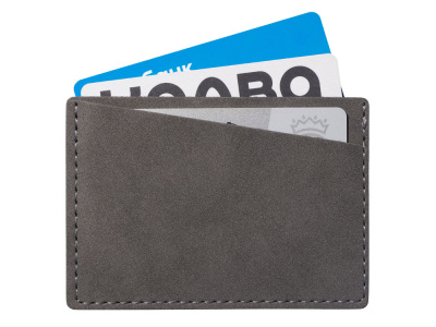 Футляр на 3 пластиковые карты Alicante, темно-серый