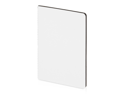 Бизнес-тетрадь А5 Pragmatic Contrast, 40 листов в клетку, белый с черным срезом