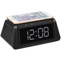 Настольный стерилизатор с беспроводной зарядкой и часами UV Depot Настольный стерилизатор с беспроводной зарядкой и часами UV Depot