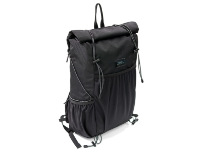Легкий складывающийся рюкзак-мессенджер Venturer Eco, черный