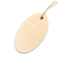 Бирка из ламинированного ХДФ на верёвке