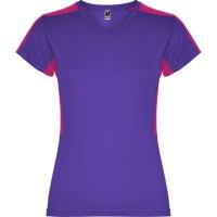 Спортивная футболка SUZUKA женская, ЛИЛОВЫЙ/ТЕМНО-РОЗОВЫЙ 2XL