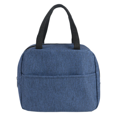 Термосумка "EAT", т.синий меланж, 24 x 21 x 12 см, полиэстер 300D