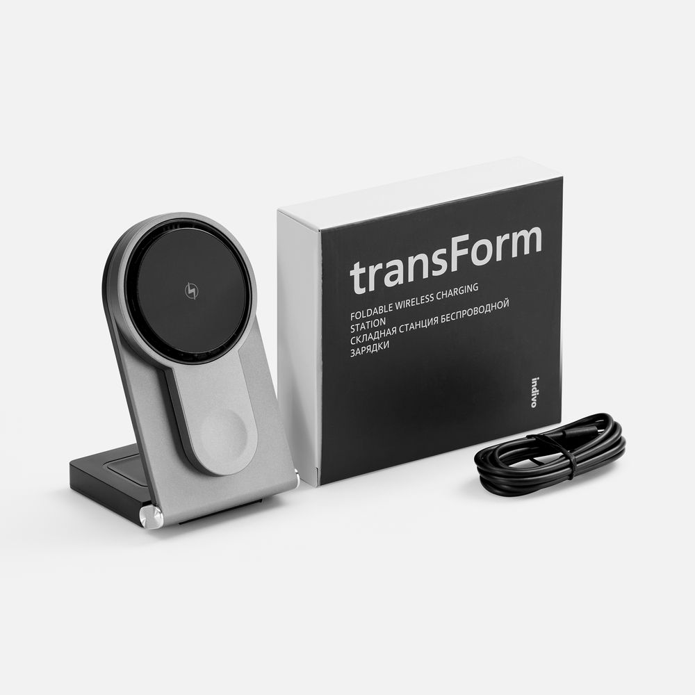 Складная станция беспроводной зарядки transForm Складная станция беспроводной зарядки transForm