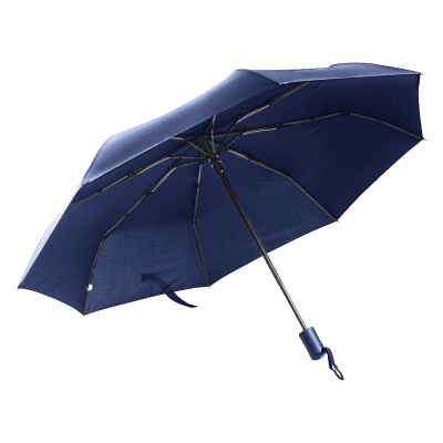 Зонт складной автоматический Forest Optimum, диаметр 96 см, радиус 21 дюйм, 8 панелей, темно-синий
