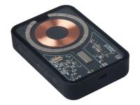 Беспроводной магнитный внешний аккумулятор с QC\PD MagnifIQ, 10000 мАч, 15 Вт