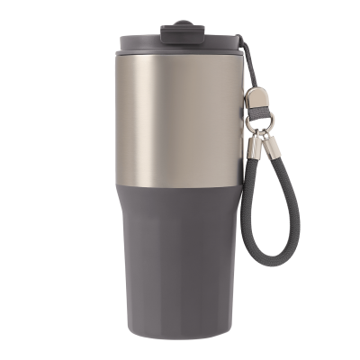 Термокружка вакуумная Авеню (Avenue), серая