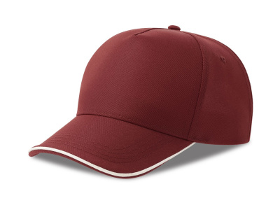 Бейсболка RECY FIVE PIPING, 5 клиньев, застежка-липучка