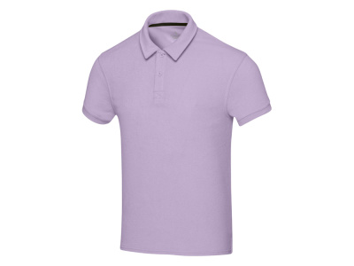 Рубашка поло унисекс Akoya из переработанного махрового материала - Lilac