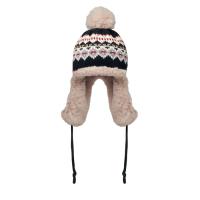 Knitted beanie with ear flap