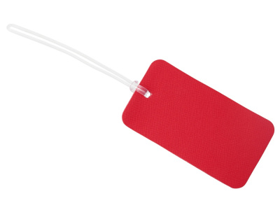 Багажная бирка Favor на силиконовой петле, красный Багажная бирка Favor на силиконовой петле, красный