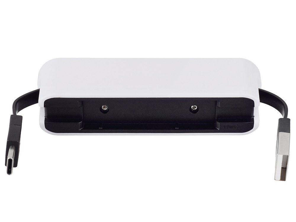 USB-хаб Hubix с коннектором 2-в-1 USB-C и USB-A, 2.0 USB-хаб Hubix с коннектором 2-в-1 USB-C и USB-A, 2.0