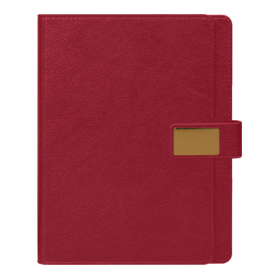 Ежедневник в суперобложке Country Alfa Mocco Business Edition B5, полутвердый, бордовый с золотом