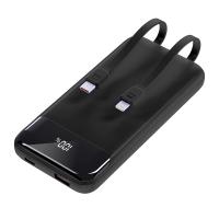 Внешний аккумулятор Nero с быстрой зарядкой (до 22,5W), 10000 mAh, чёрный