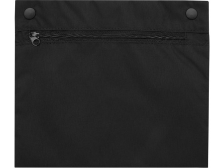 Kai круглая эко-сумка из переработанного материала, сертифицированного согласно GRS - сплошной черный