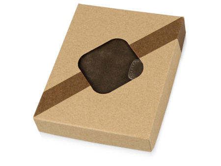 Бумажник путешественника Druid с отделением для паспорта, коричневый