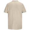 Рубашка поло унисекс Pacific, бежевая (льняная), размер S