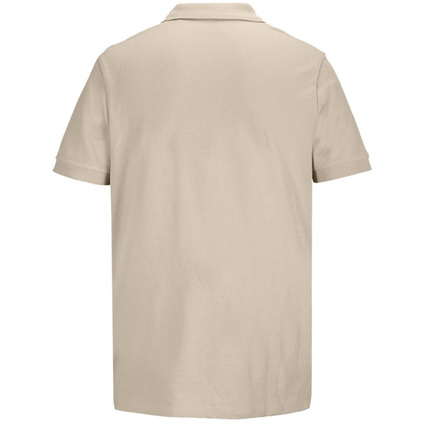 Рубашка поло унисекс Pacific, бежевая (льняная), размер S