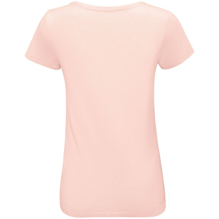 Футболка женская Flower Power, розовая, размер L