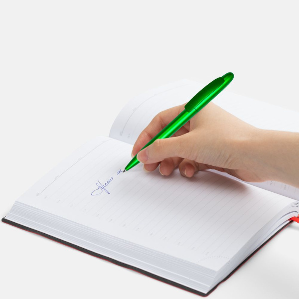 Ручка шариковая Moor Silver, ver.2, зеленый металлик