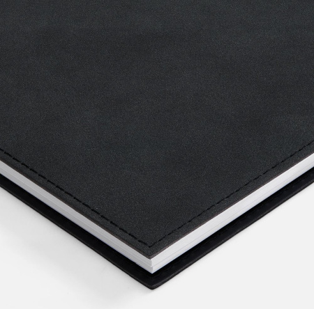 Ежедневник Notera Maxi, недатированный, черный