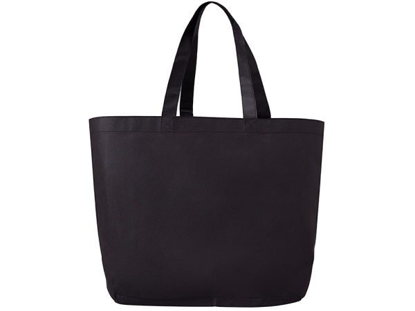 Сумка для шопинга с донной складкой и ручкой из нетканого PET материала