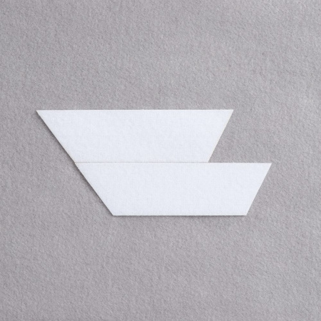 Основа Velkro S для крепления шевронов на липучке, белая