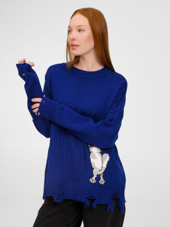 Джемпер Sharpick, темно-синий (кобальт), размер L/XL