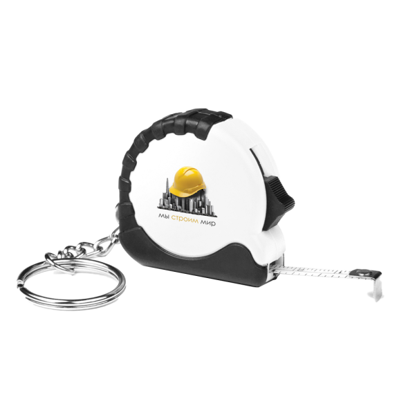 Рулетка Гамбург 1м, белая