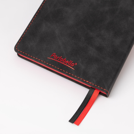 Ежедневник Медио (Medio) с клапаном недатированный, черный