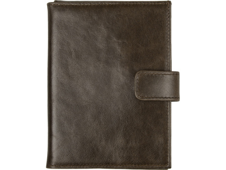 Бумажник путешественника Druid с отделением для паспорта, коричневый