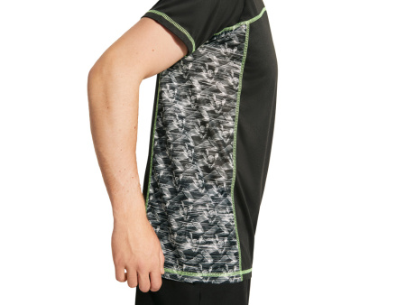 Спортивная футболка Sochi мужская, принтованный черный