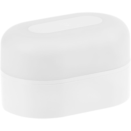 Станция беспроводной зарядки с колонкой и ночником Trilogy, белая Станция беспроводной зарядки с колонкой и ночником Trilogy, белая