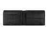 Портмоне BUGATTI Bomba, с защитой данных RFID, чёрное, кожа/полиэстер, 12,5х2х9 см