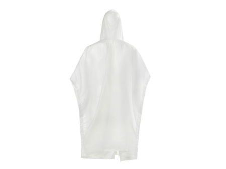 Пончо Hawaii c чехлом унисекс, белый