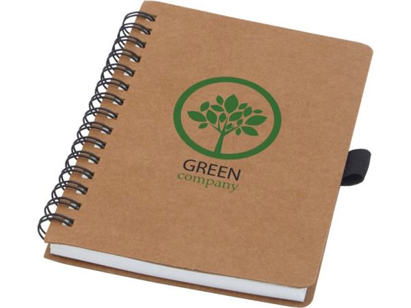 Блокнот A6 Cobble из переработанного картона