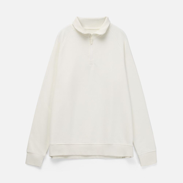 Толстовка унисекс S3, молочно-белая, размер XS/S