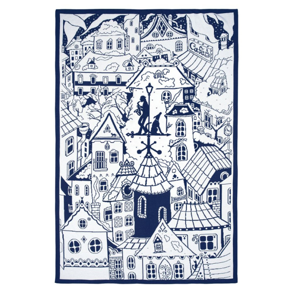 Плед на заказ Tricksy Net, 2 цвета, М