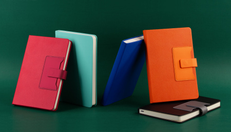 Ежедневник недатированный "Милан", А5, покрытие soft touch