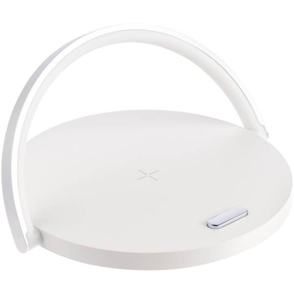 Cтанция для беспроводной зарядки с подсветкой arCharge, белая Cтанция для беспроводной зарядки с подсветкой arCharge, белая