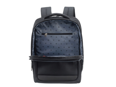 Рюкзак TORBER VOYAGE с отделением для ноутбука 17'', черный, полиэстер 900D, 31х17х44 см, 18 л