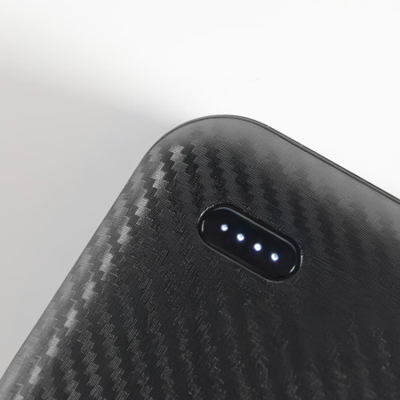 Универсальный аккумулятор Rib 5 (5000 мАч), черный, 9,8х6.3х1,4 см